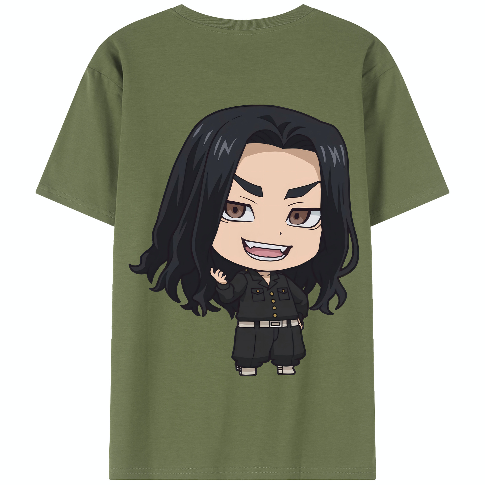 （画像用） 東京リベンジャーズ Tokyo Revengers 綿100％半袖Tシャツ（背面プリント）